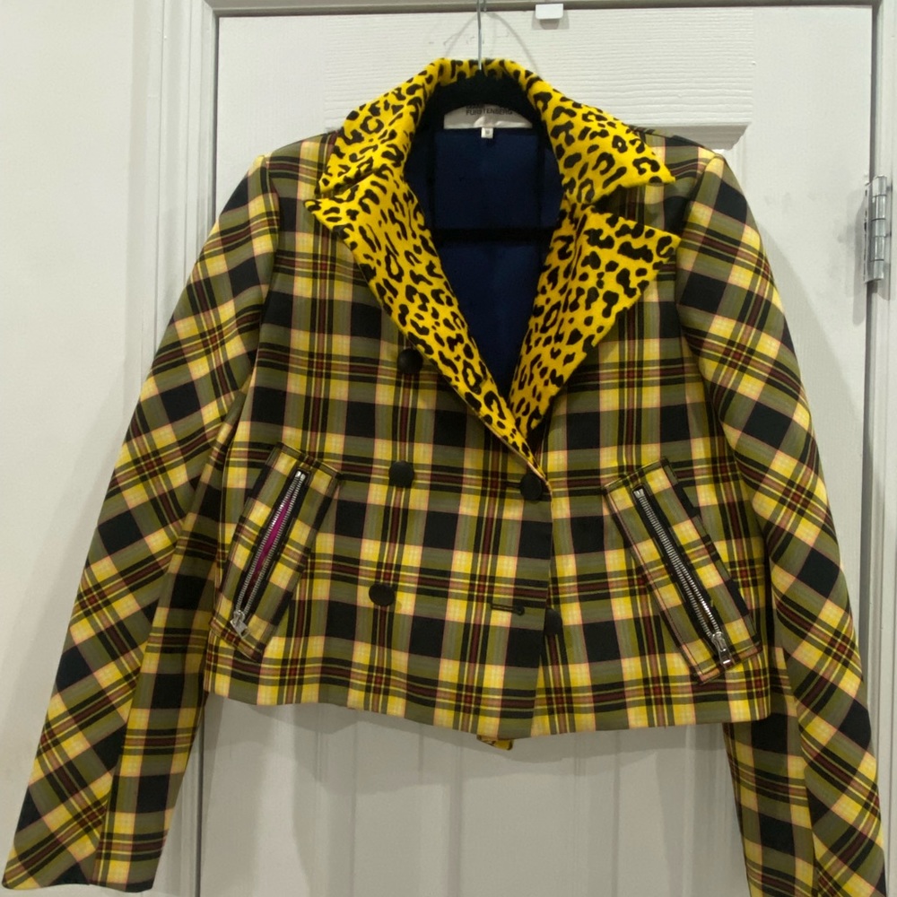 Beautiful multi print blazer from DVF